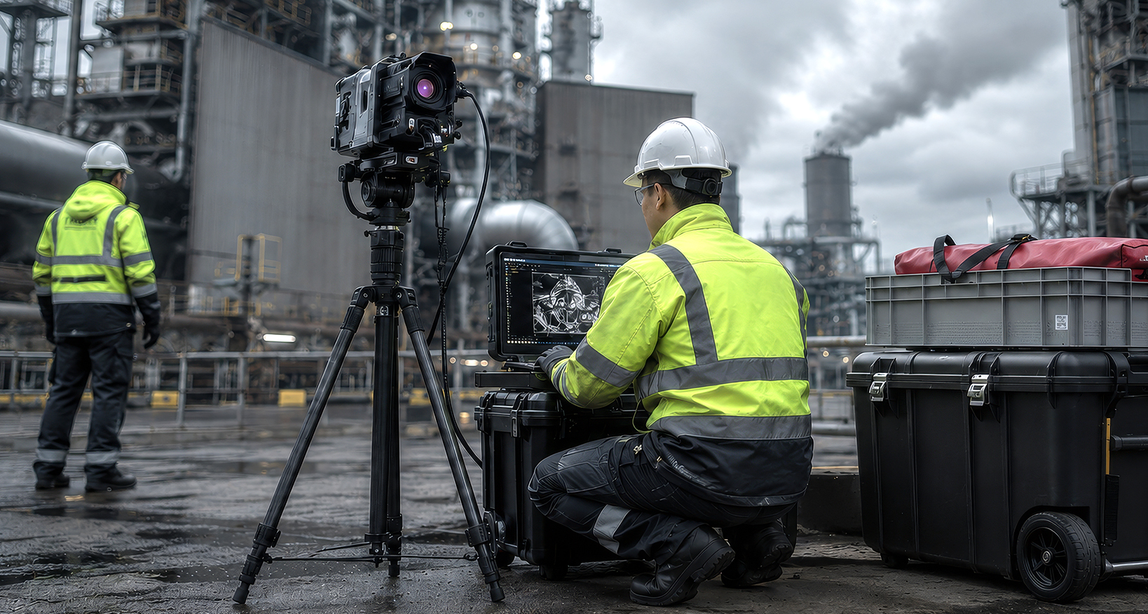 Industriefotograf, Industriefotografie vor Ort, Industriefotograf Produktion und Anlagen Industriefotograf bei einer Produktion vor Ort – visuelle Erfassung technischer Anlagen